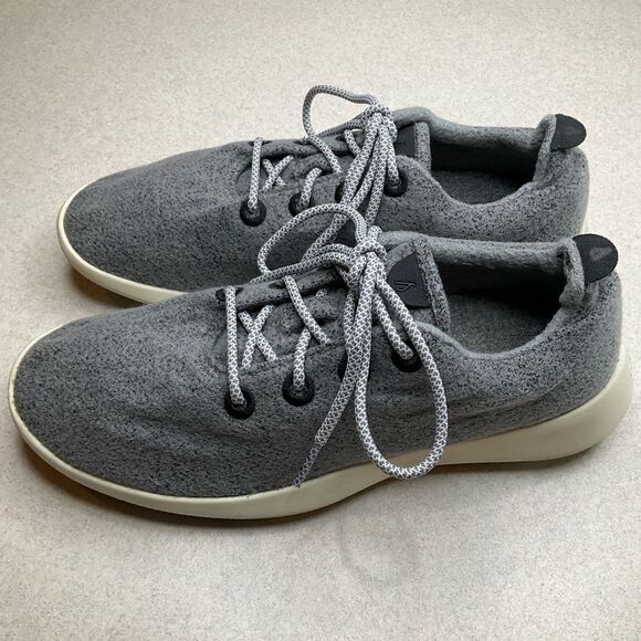 Allbirds Wool Runners 10 Women’s Light‎ Gray - Picture 3 of 7